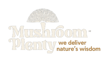 Mushroom Plenty logo — B2B premium organic mushroom extract supplier